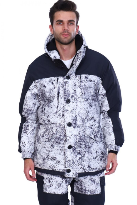 Костюм «Горка Риф» кмф бело-серый