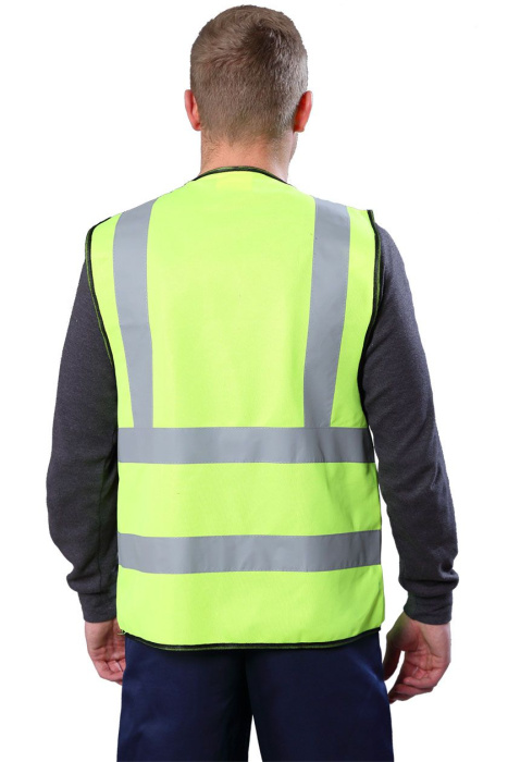 Жилет 4 СОП «Сигнальный» лимон